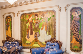 Интерьер гостиной в классическом стиле «Королевская роскошь»