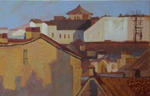 Тени старого города. Городской пейзаж из серии Моя Черногория